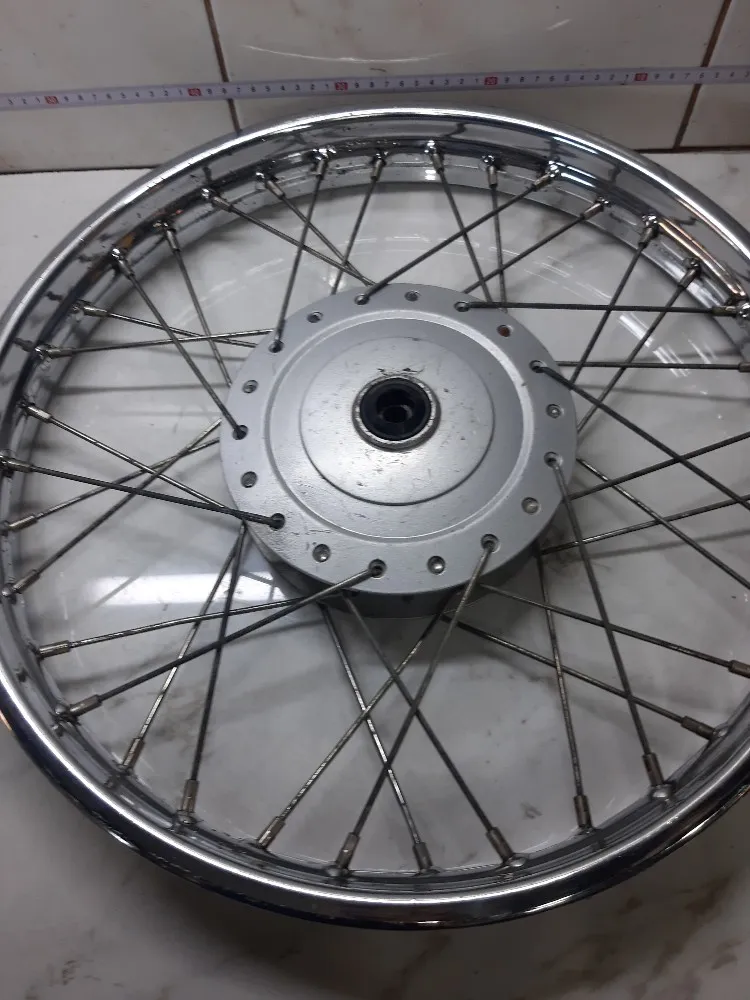 Roda Dianteira Honda Cg 150 Detalhes No Cromo 3